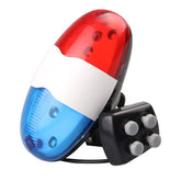 Bicycle 4 Tone Electronic Horn Mountain Bike LED Tail Light Bicycle Multifunction Horn, 4 Tone Horn LED Tail Light